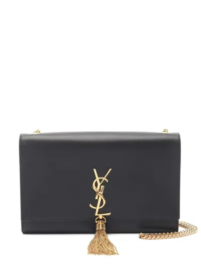 Pre-owned Saint Laurent 2000s Kate Shoulder Bag In Black
