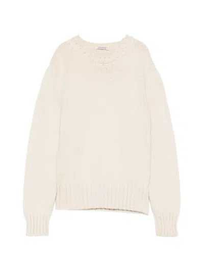 Pre-owned Saint Laurent 2000s Knit Sweater In Neutral