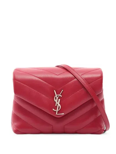 Pre-owned Saint Laurent 2000s Lulu Toy Shoulder Bag In レッド