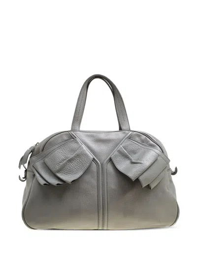Pre-owned Saint Laurent 2009 Obi Bowler Tote Bag