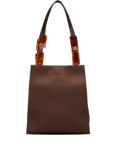 Pre-owned Saint Laurent 2010-present Satin Tote Bag
