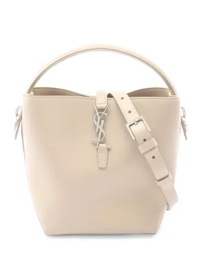 Pre-owned Saint Laurent 2010s 37 Le Tote Bag In Neutrals