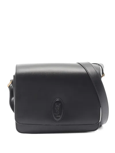 Pre-owned Saint Laurent 2010s Le 61 Leather Cross Body Bag In Black