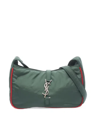 Pre-owned Saint Laurent 2010s Le Sun Cassette Shoulder Bag In グリーン