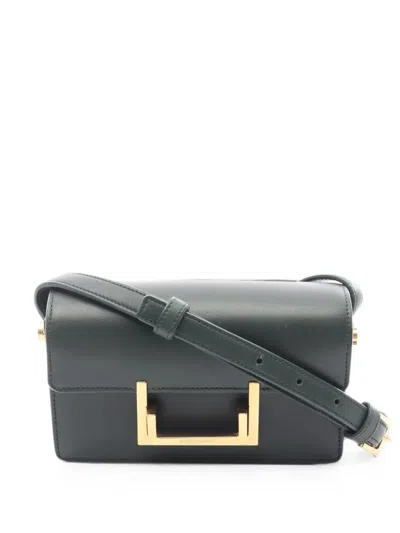 Pre-owned Saint Laurent 2010s Lulu Crossbody Bag In Green
