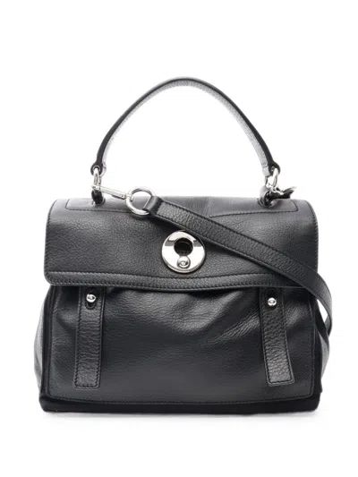 Pre-owned Saint Laurent 2010s Mini Muse Two Crossbody Bag In Black