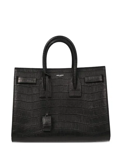 Pre-owned Saint Laurent 2010s Sac De Jour Handbag In Black