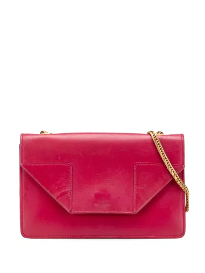 Pre-owned Saint Laurent 2013-2025 Small Leather Betty Crossbody Bag