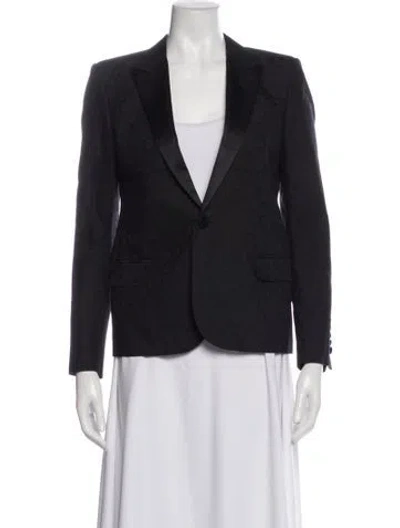 Pre-owned Saint Laurent 2013 Blazer In Black