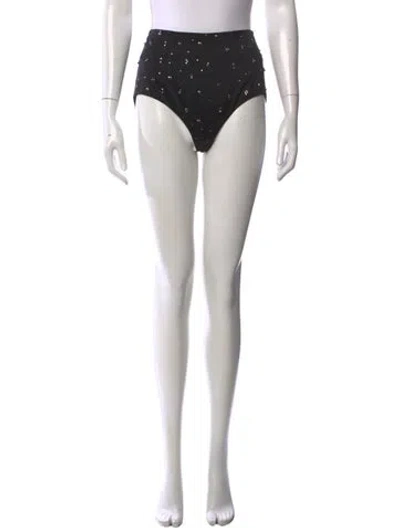 Pre-owned Saint Laurent 2013 Mini Shorts W/ Tags In Black