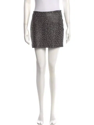 Pre-owned Saint Laurent 2013 Mini Skirt In Black