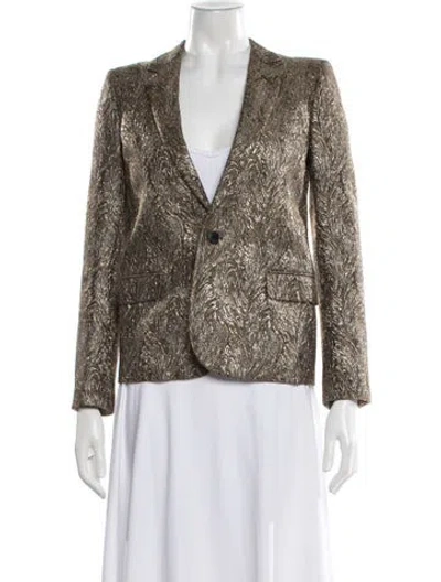 Pre-owned Saint Laurent 2013 Patterned Blazer