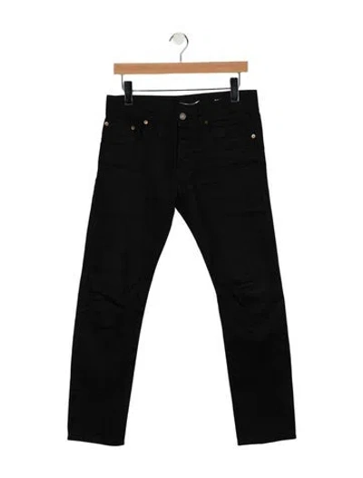 Pre-owned Saint Laurent 2013 Skinny Jeans In Black