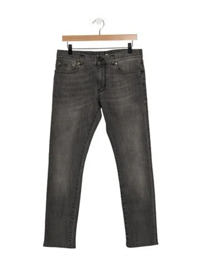 Pre-owned Saint Laurent 2013 Skinny Jeans In Black