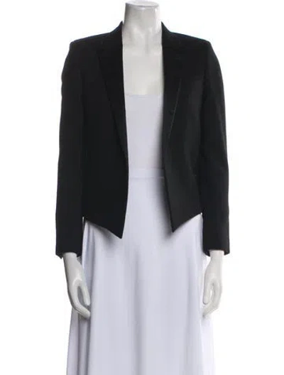 Pre-owned Saint Laurent 2013 Wool Blazer In Black
