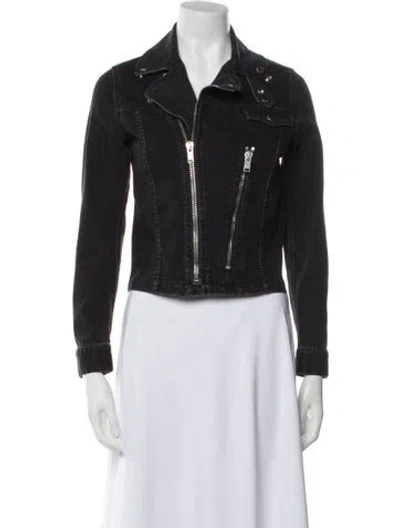 Pre-owned Saint Laurent 2013-2014 Dj08w Biker Jacket In Black