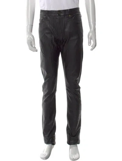 Pre-owned Saint Laurent 2014 Chinos In Black