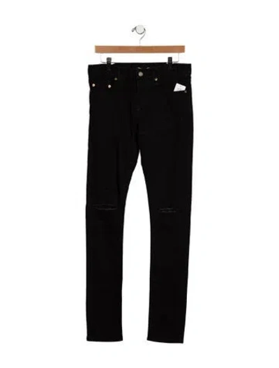 Pre-owned Saint Laurent 2014 Skinny Jeans In Black