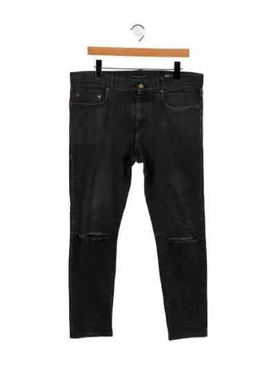 Pre-owned Saint Laurent 2014 Skinny Jeans In Black