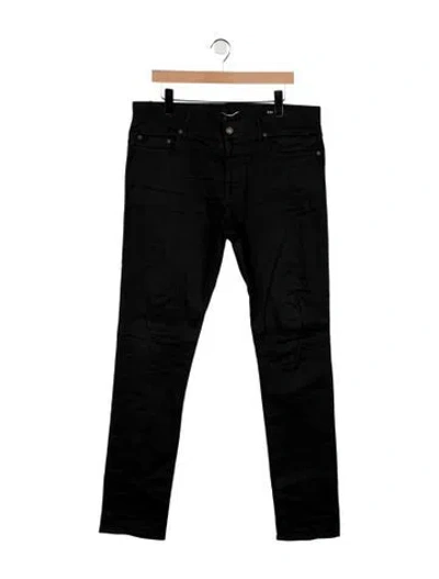 Pre-owned Saint Laurent 2014 Skinny Jeans In Black