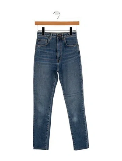 Pre-owned Saint Laurent 2014 Skinny Leg Jeans In Blue