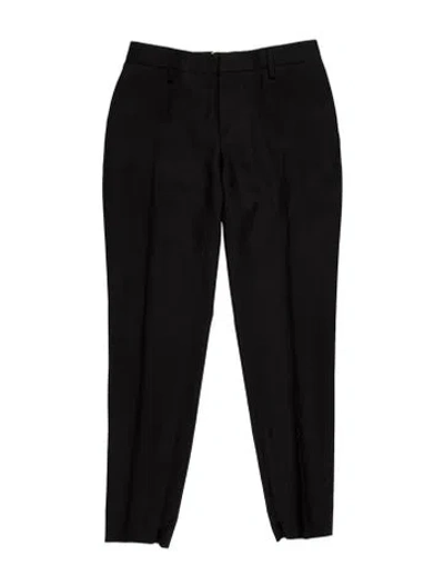 Pre-owned Saint Laurent 2014 Straight Leg Pants In Black