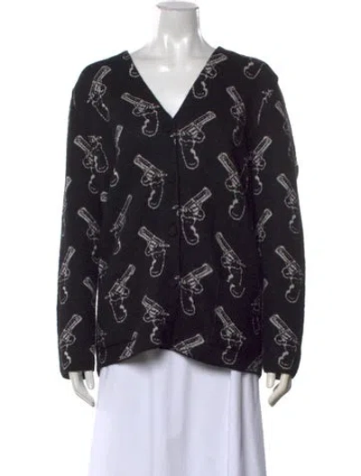 Pre-owned Saint Laurent 2014 Wool Sweater In Black