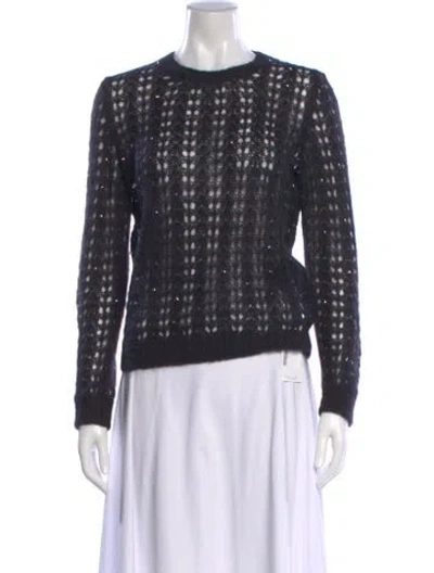 Pre-owned Saint Laurent 2015 390463y1rk2 Sweater In Black