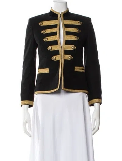 Pre-owned Saint Laurent 2015 Jacket In Black