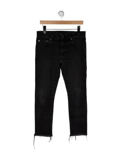 Pre-owned Saint Laurent 2015 Skinny Jeans In Gray