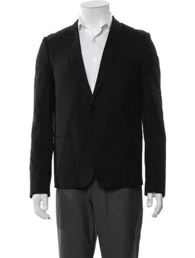 Pre-owned Saint Laurent 2015 Wool Blazer In Black