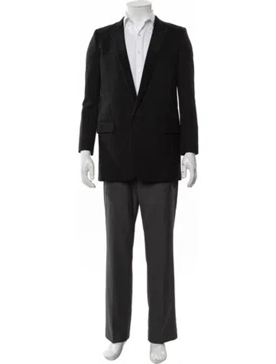 Pre-owned Saint Laurent 2015 Wool Blazer In Black