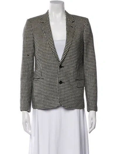 Pre-owned Saint Laurent 2015 Wool Blazer In Black