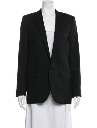 Pre-owned Saint Laurent 2015 Wool Blazer In Black