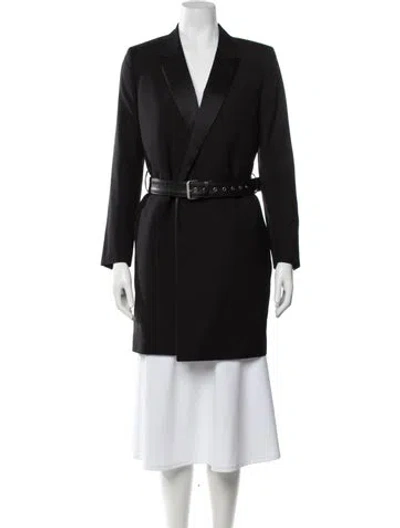 Pre-owned Saint Laurent 2015 Wool Blazer In Black