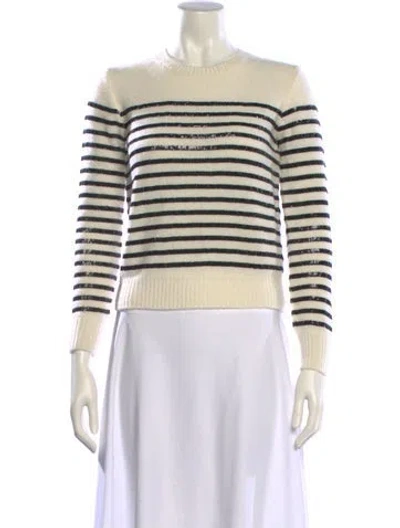 Pre-owned Saint Laurent 2015 Wool Sweater In Neutral