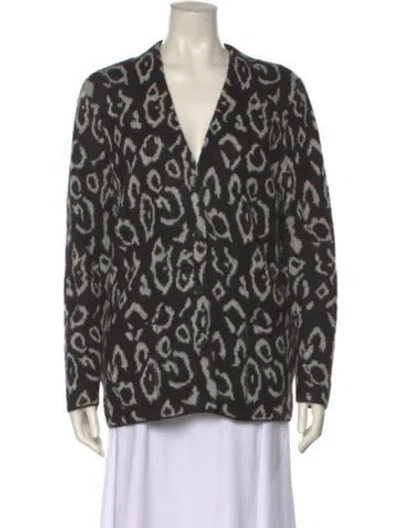 Pre-owned Saint Laurent 2015-2016 Mohair Sweater In Black