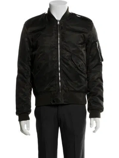 Pre-owned Saint Laurent 2016 Bomber Jacket In Black