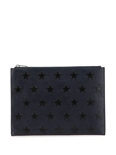 Pre-owned Saint Laurent 2016 Leather Star Clutch Bag