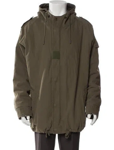 Pre-owned Saint Laurent 2016 Parka In Green