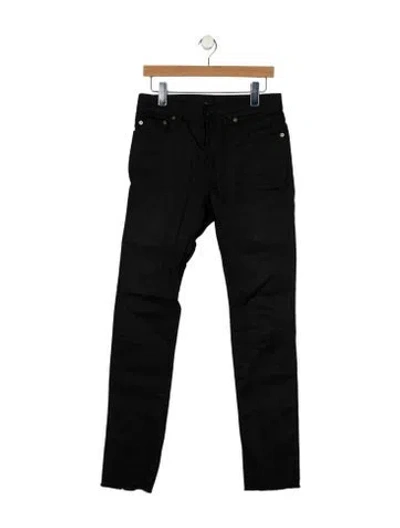 Pre-owned Saint Laurent 2016 Skinny Jeans In Black