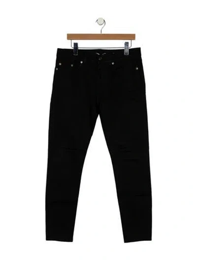 Pre-owned Saint Laurent 2016 Skinny Jeans In Black