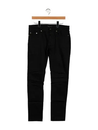 Pre-owned Saint Laurent 2016 Skinny Jeans In Black