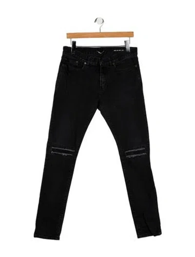 Pre-owned Saint Laurent 2016 Skinny Jeans In Blue