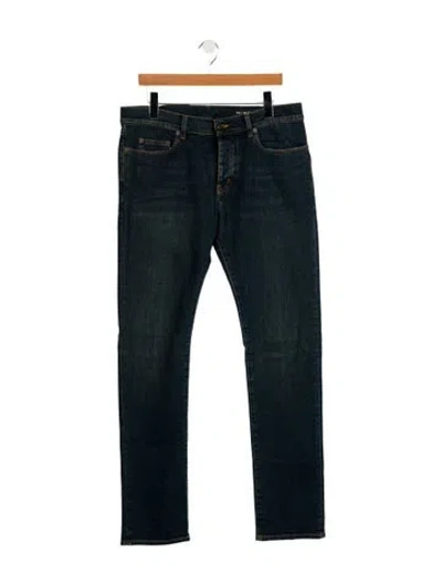 Pre-owned Saint Laurent 2016 Skinny Jeans In Blue
