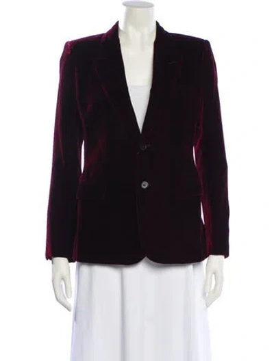 Pre-owned Saint Laurent 2016 Velvet Blazer W/ Tags In Multi