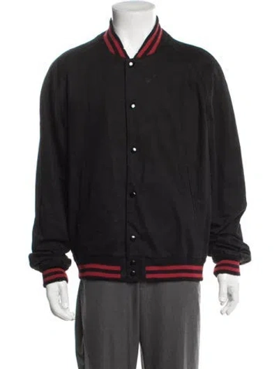 Pre-owned Saint Laurent 2016-2017 Bomber Jacket In Black