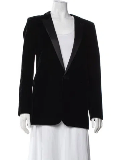 Pre-owned Saint Laurent 2017 Blazer In Black