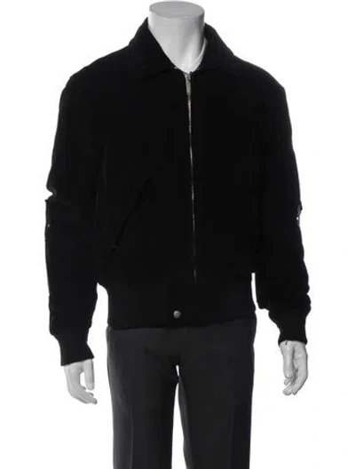 Pre-owned Saint Laurent 2017 Bomber Jacket In Black