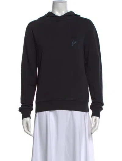 Pre-owned Saint Laurent 2017 Crew Neck Hoodie In Black